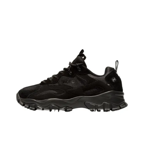 FILA Ray Tracer Tr 2 Anti-Slip Wear-Resistant Low-Top Casual Running Shoes Men's Black