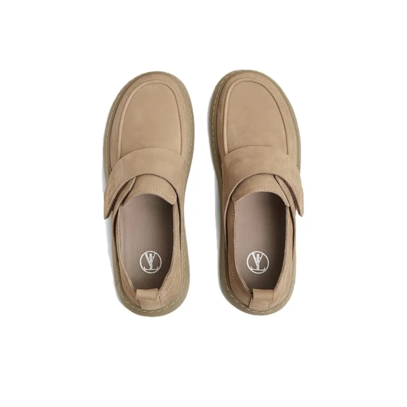 TATA Loafers Men Solid Color-7