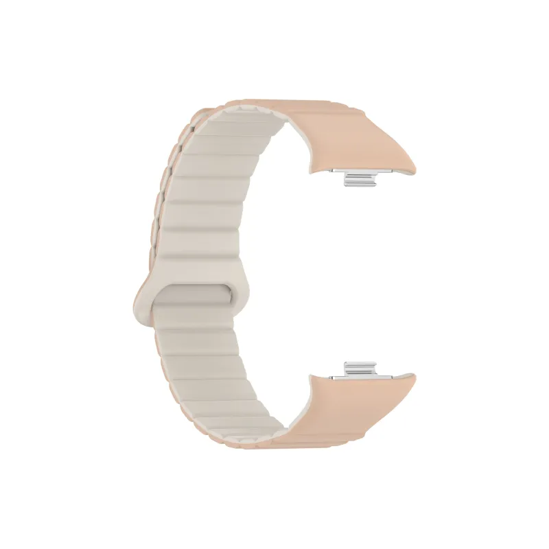 ZHENGGUANG Watch Band Xiaomi Red Beige Compatibility Silicone Material-15