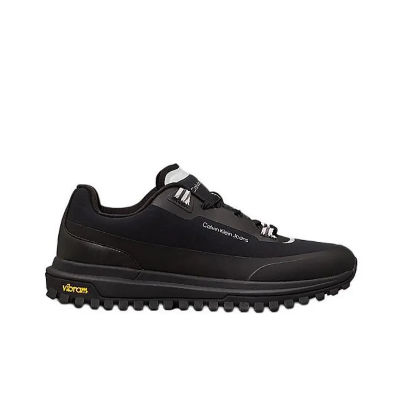 CKJ CALVIN KLEIN JEANS Breathable Low Top Casual Shoes Men's Black-1