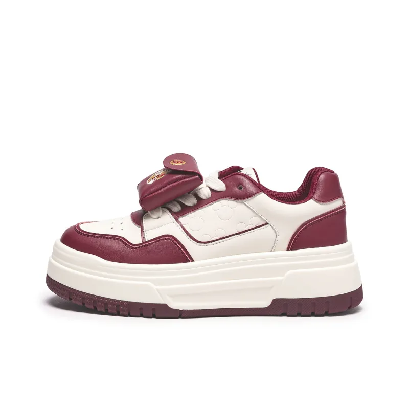 Disney x Hotwind CNY New Year Limited Collection Abrasion-Resistant Slip-Resistant Low-Top Skateboard Shoes Women's-4