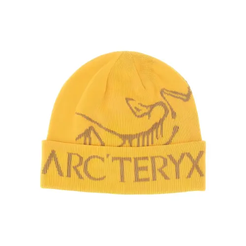 Arcteryx Polyester Beanies Men
s Yellow