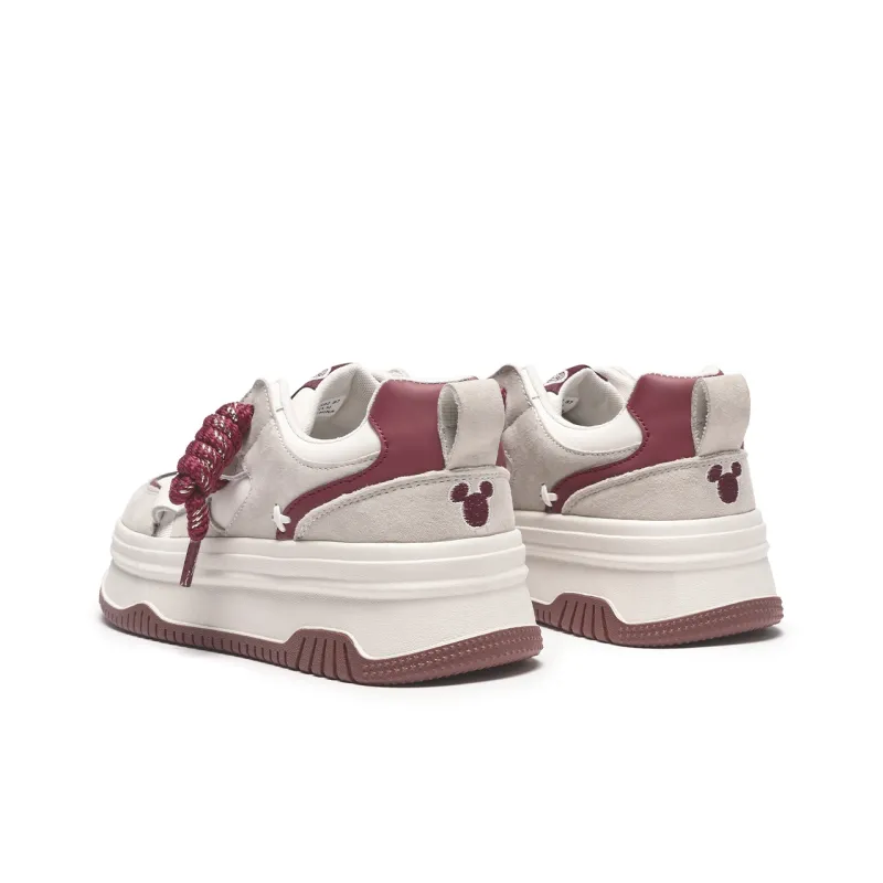 Disney x Hotwind CNY New Year Limited Collection Abrasion-Resistant Slip-Resistant Low-Top Skateboard Shoes Women's-3