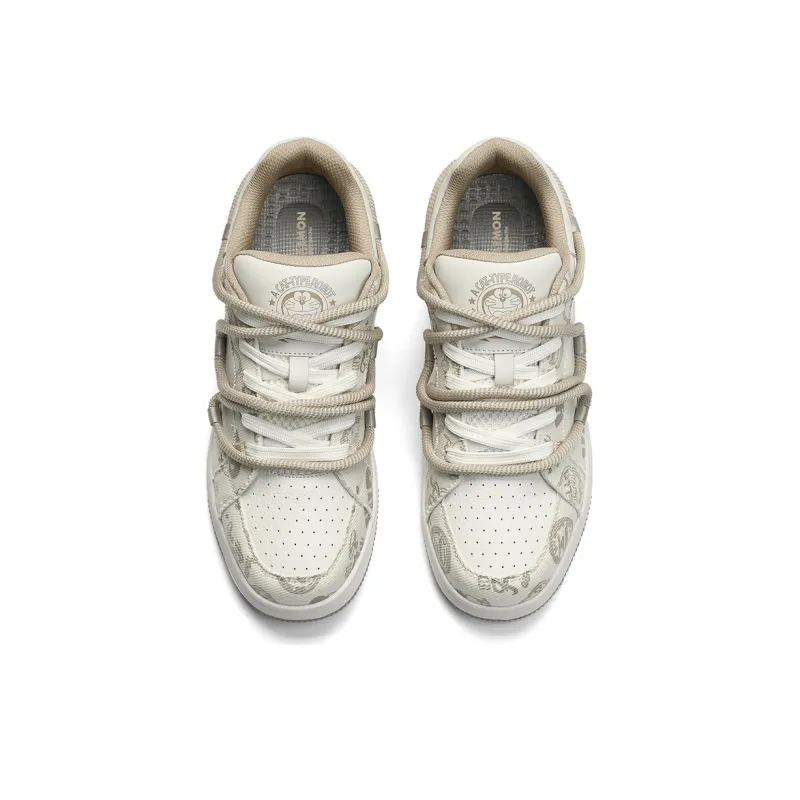 DoraemonA Box Limited Edition Puffy Shoes Low-Top Skateboard Shoes Unisex-412