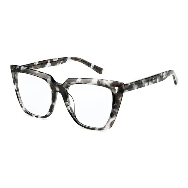 PLASTIC BRAIN Plate Frame Sunglasses Unisex-0