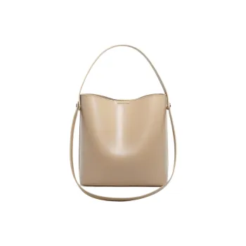 COURONNE Cow Leather Handbag Regular Women's Milk Tea/Chocolate/Black