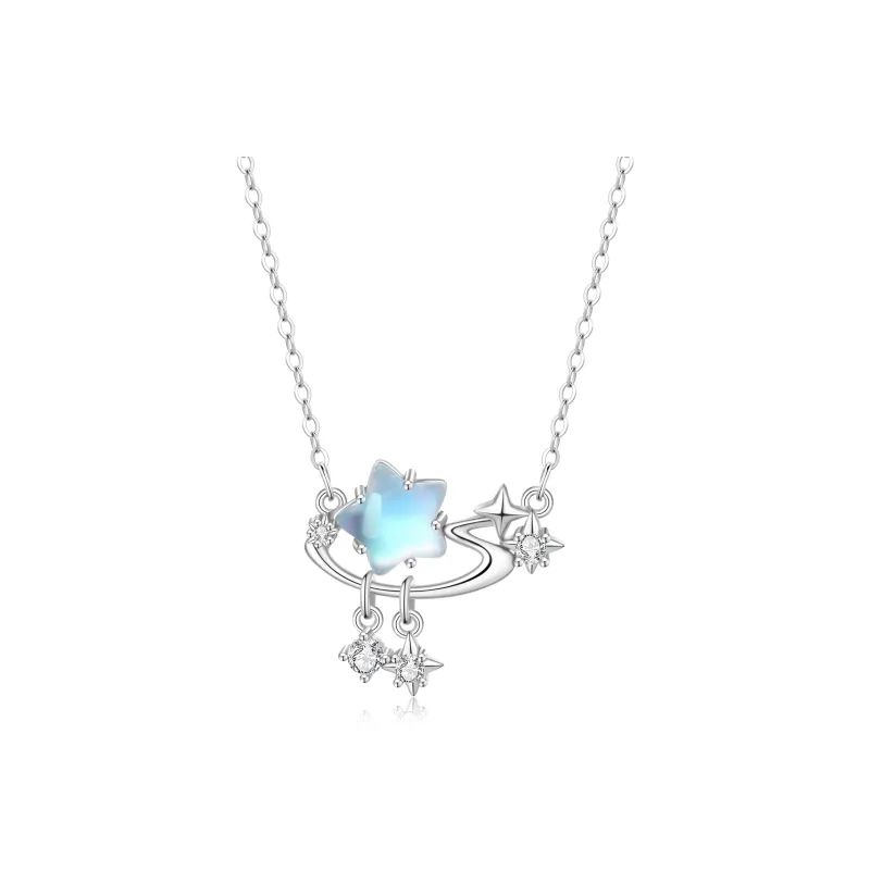 OWNCOOL S925 Silver Necklaces Women's Silver-0