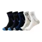 5 Pack (Light Gray+White+Navy Blue+Black 2)