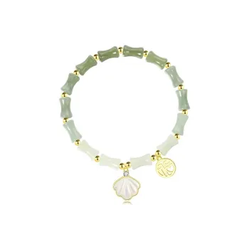 MIAOYINGE Hetian Jade Bracelets White Jade/Pale Greenish-White Jade Women's