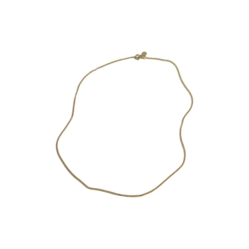 TOM WOOD 925 Sterling Silver With 18K Gold Necklaces Unisex Gold-0