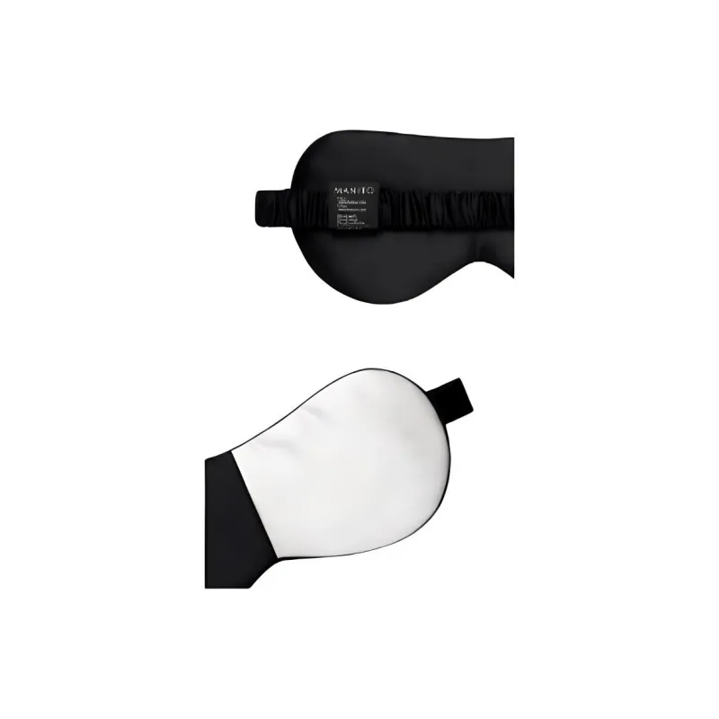 MANITO Eye Masks Black White Color Blocking-4