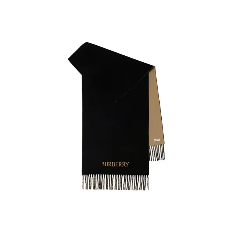 Burberry Cashmere Reversible Scarf-0