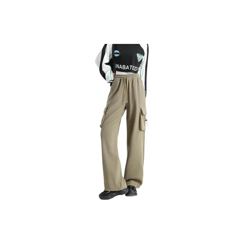 FAWENXIANGZI Casual Pants Women's Black-12