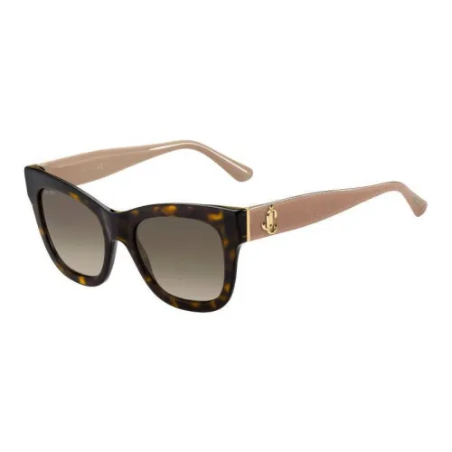 Jimmy Choo Acetate Square Sunglasses Women's Tortoiseshell