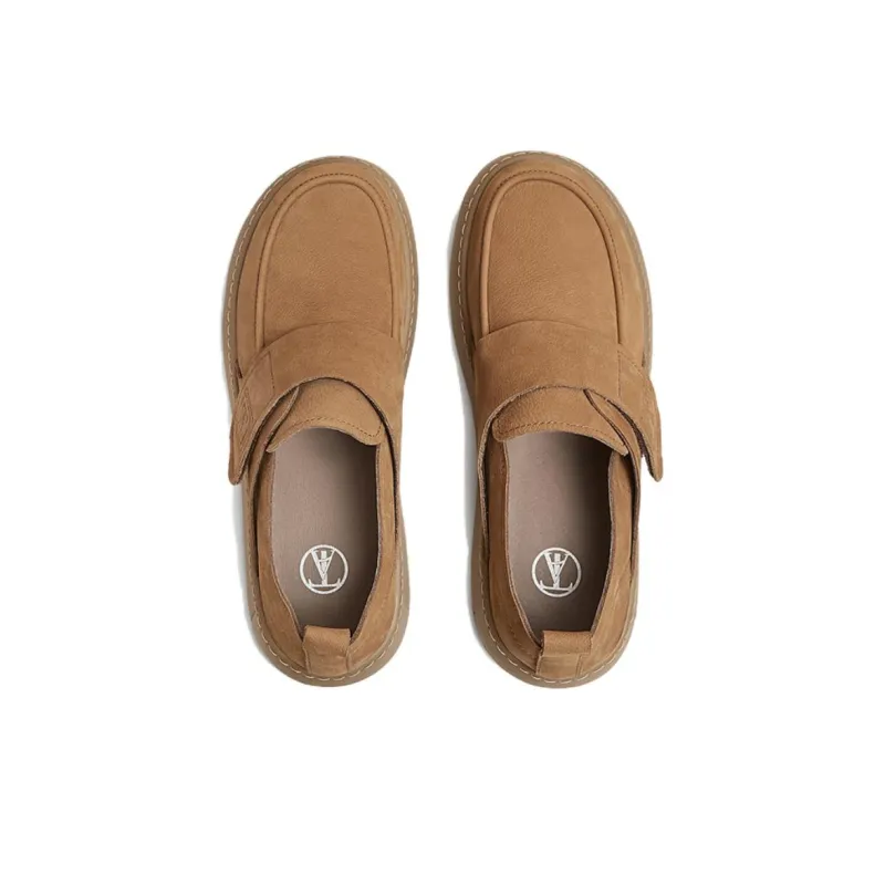 TATA Loafers Men Solid Color-2
