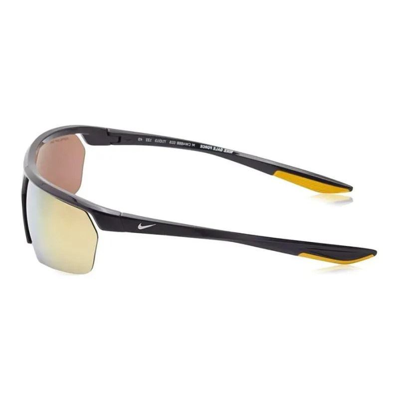 Nike Injection Molded Irregular Shape Sunglasses Unisex Black-3