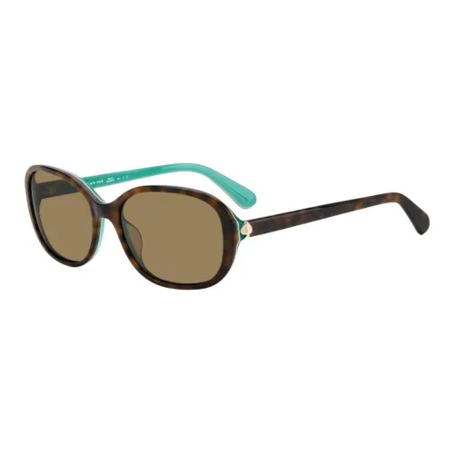 Kate Spade Acetate Oval Sunglasses Women's Brown