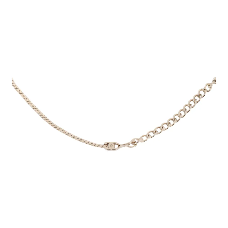 CHANEL Metal Necklaces Women's Gold-2