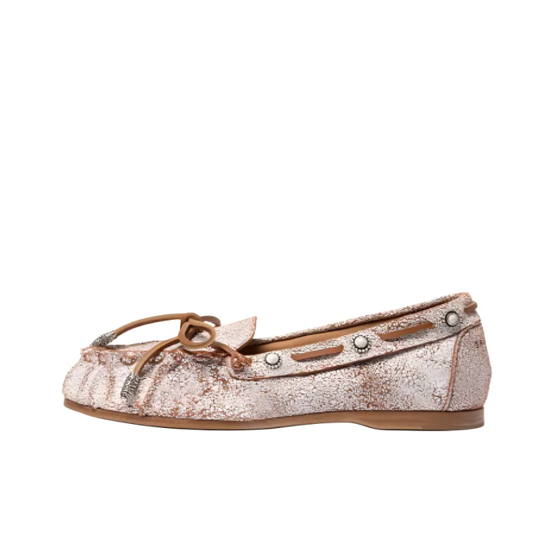 SARTORE SR4100 Boat Shoes Women's White-0
