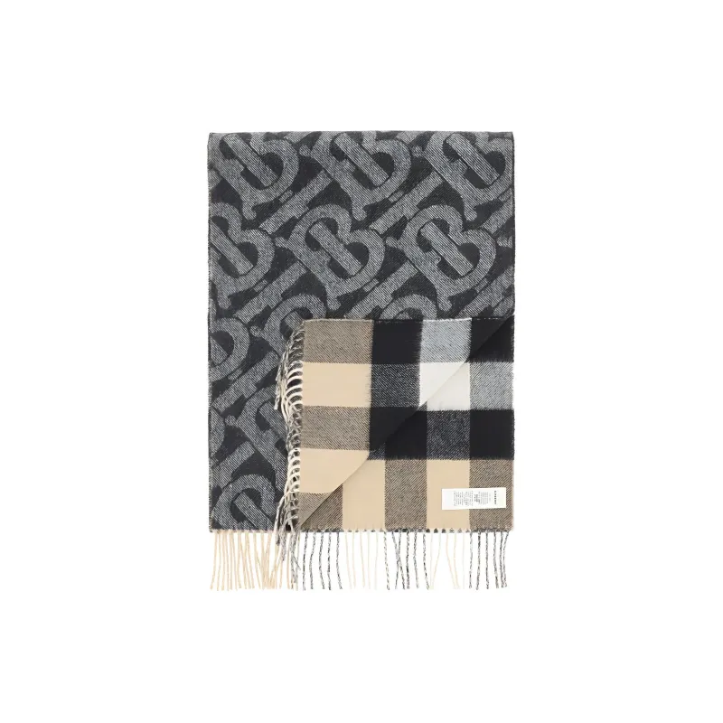 Burberry Knit Scarves Unisex-1