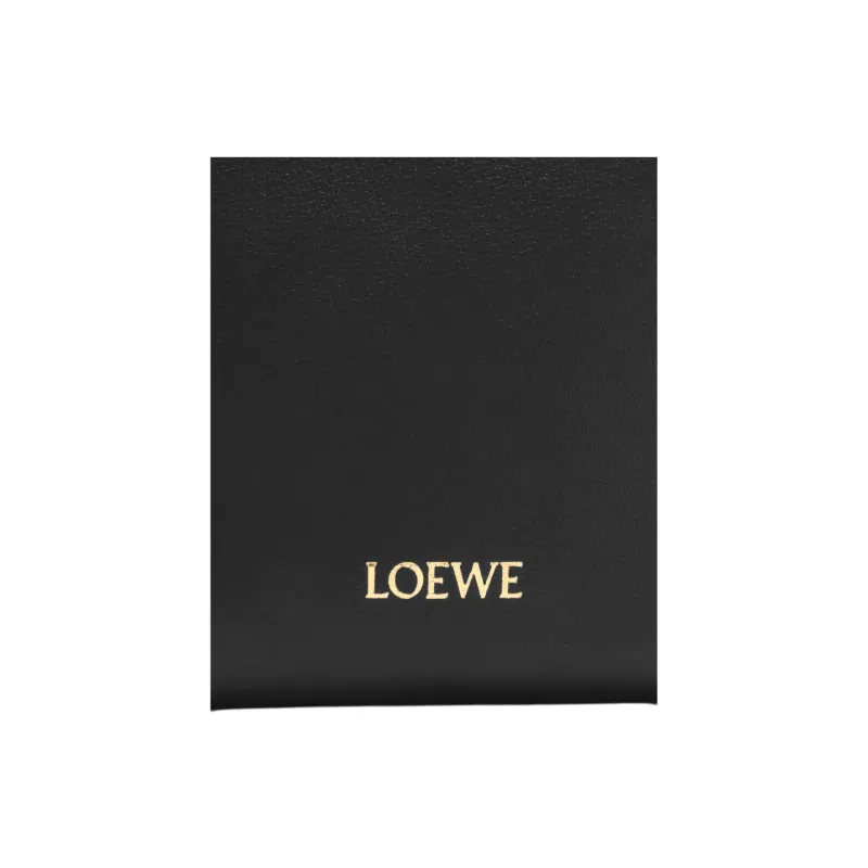 LOEWE Smooth Calf Leather Crossbody Bag, Shoulder Bag Women's Black-6