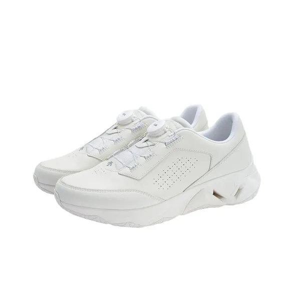 DESCENTE TRAINING Anti Slip Wear Resistant Low Top Training Shoes Women's White-1