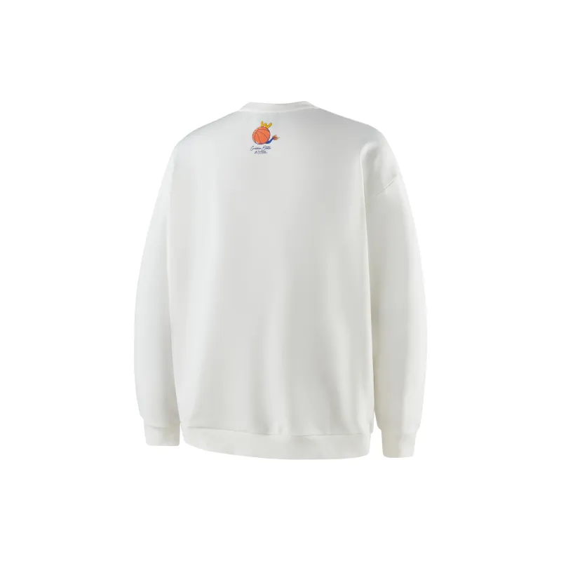 NBA Golden State Warriors Year Of The Dragon Collection Sweatshirt Unisex Ecru-1