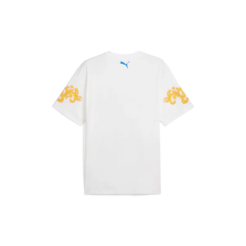 PUMA Playera De Básquet Melo Dorada Para Hombre-1