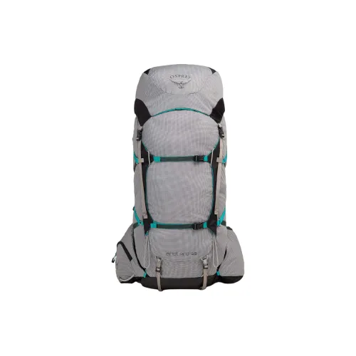 OSPREY Nylon Outdoor Hiking bag LOGO Backpacks Women's Gray