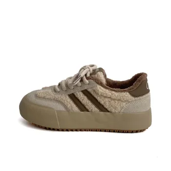 Than Than Me Warm Slip Resistant Low Top Skateboard Shoes Women's