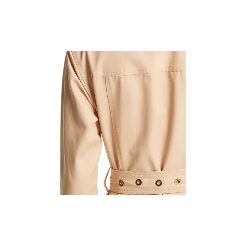 MICHAEL KORS Long Sleeved Shirt Dress Women's Light Brown-3