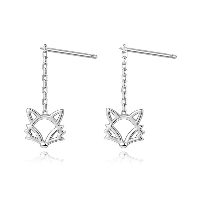 MCK Sterling Silver Drop Earrings Women's-0