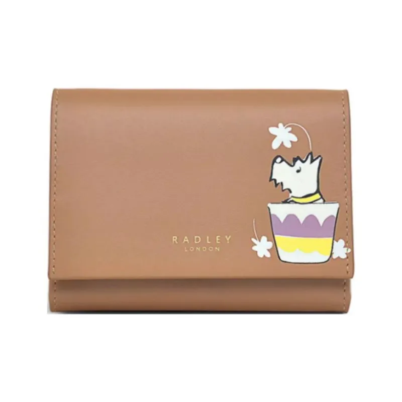 RADLEY Sheepskin Wallet Medium Size Women's Brown-0