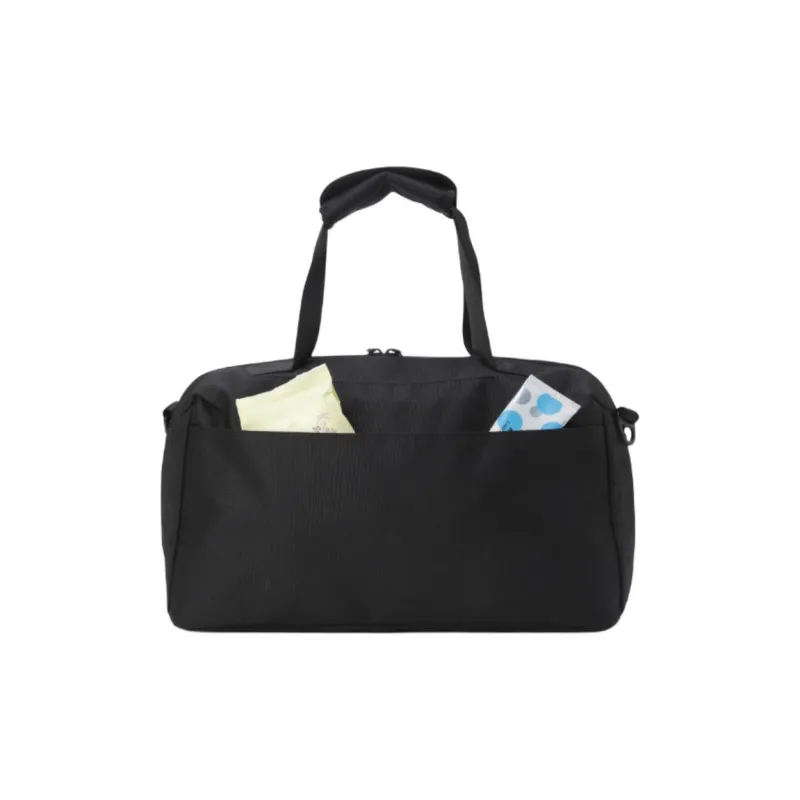 DESCENTE Polyester Portable One Shoulder Travel Bag Unisex Black-5