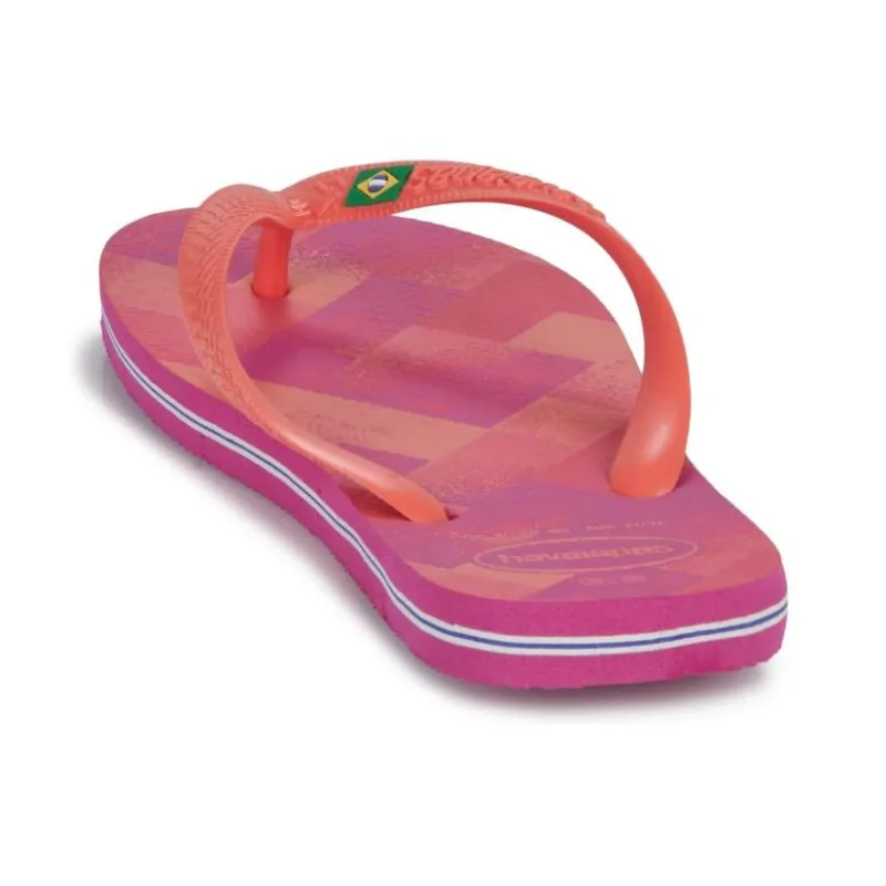 Havaianas Slip Resistant Quick Dry Flip Flops Men's Pink-5