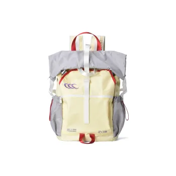 COEXISTENCE Polyester Everyday Commute Travel Backpack Regular Unisex Color Block Patchwork Multicolor