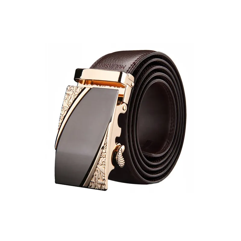 Mulinsen PU/Alloy Leather Belts Unisex 3.8cm-0