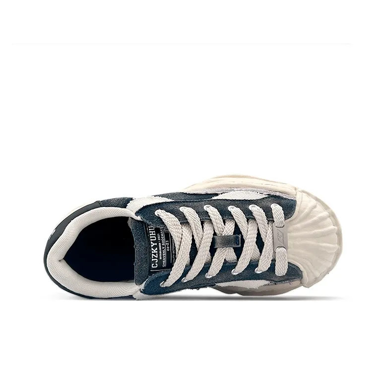 CJZKYUHU Low Top Casual Shoes Unisex Blue-4