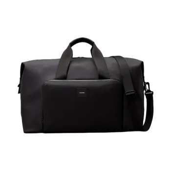 CALVIN KLEIN PU Weekend Bag, One Shoulder Handbag, Travel Bag Men's Black