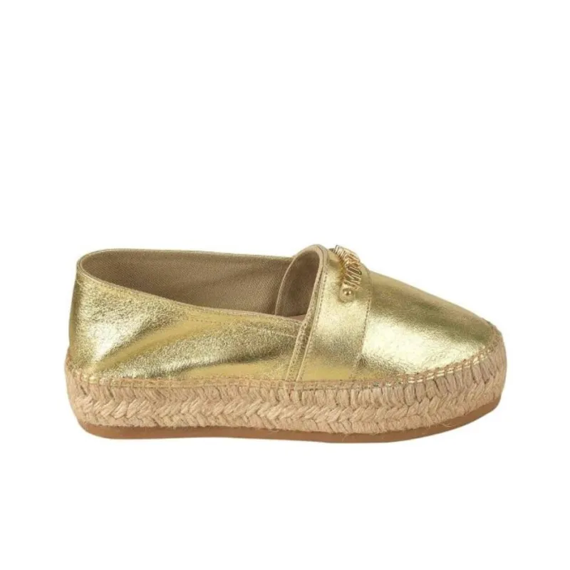 MOSCHINO Logo Lettering Slip-On Espadrilles Women's-1