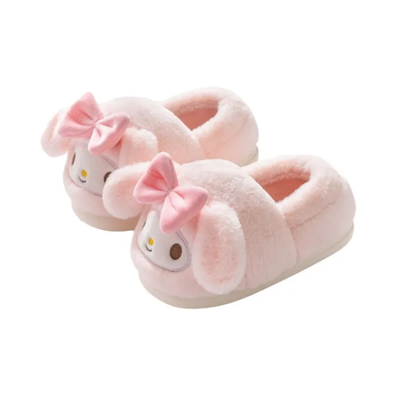 Sanrio x HelloKitty My Melody Cinnamoroll Kids' Cotton Slippers-6
