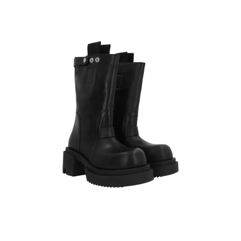 RICK OWENS/RO Bogun Ankle Boots Women's Black-2