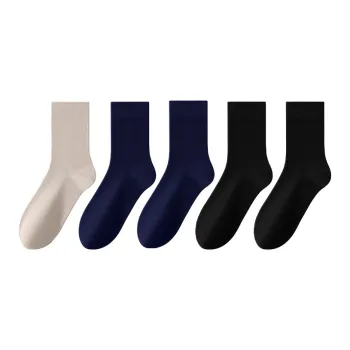 MIIOW Mid Calf Socks Men's 5 Pack
