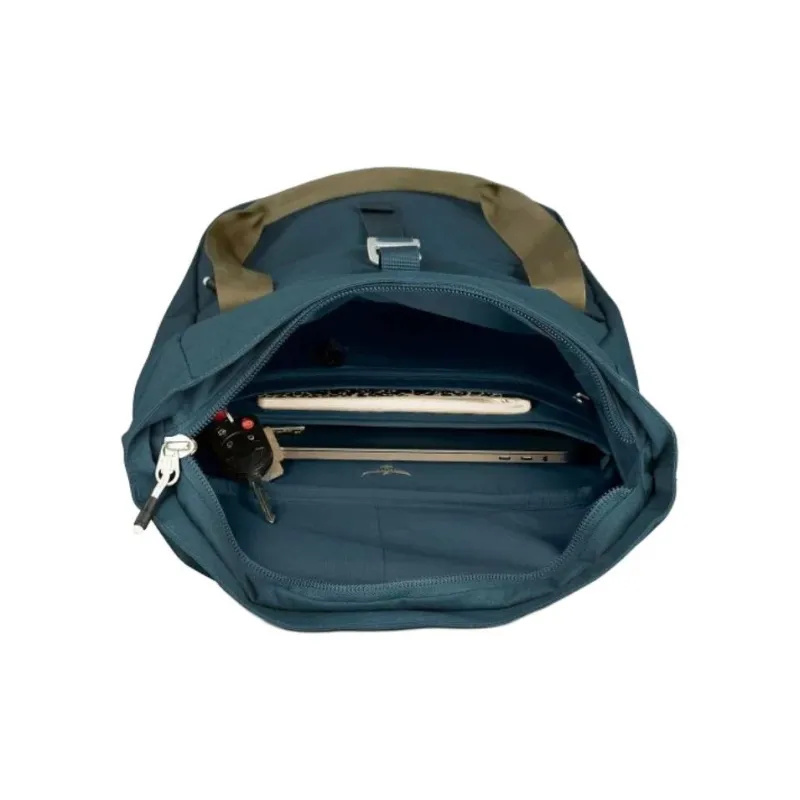 OSPREY Recycled Polyester Handbag, Backpack Unisex Stargazing Blue-4