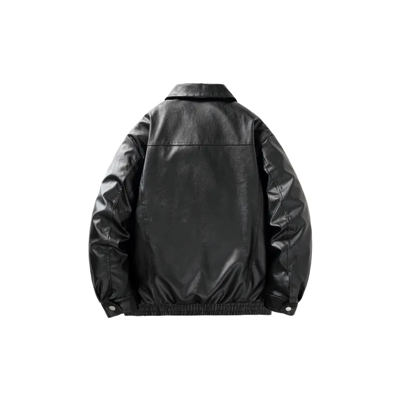 D Antidote Leather Jacket Unisex Coffee-3