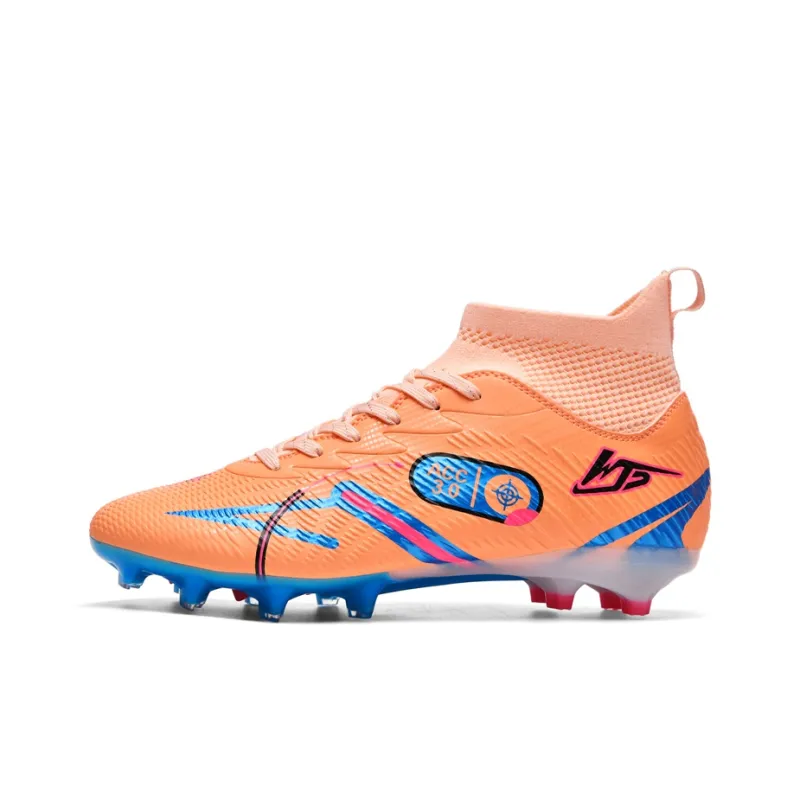 WEJIESS TF Rubber Broken Studs Soft Ground Firm Ground Anti-Slip Wear-Resistant Soccer Shoes Unisex-28