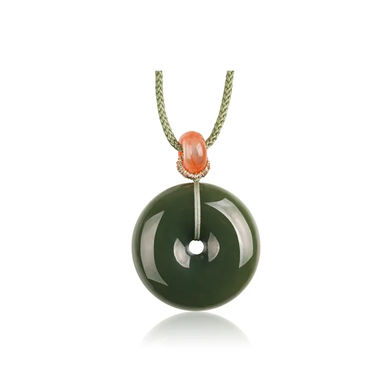 TAMINA Hetian Jade Pendants Green Jade Women's-0