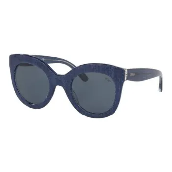 Ralph Lauren Acetate Square Sunglasses Women's Blue