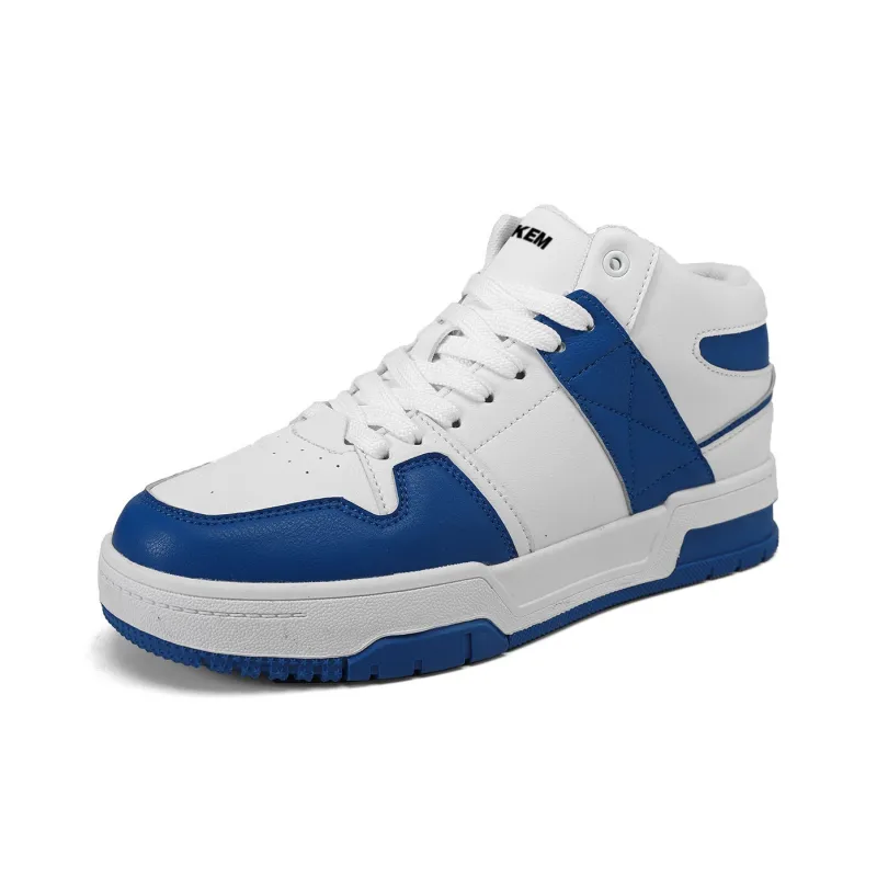 JKEM Anti-Slip And Wear-Resistant Height Increasing High-Top Skateboard Shoes Unisex-6