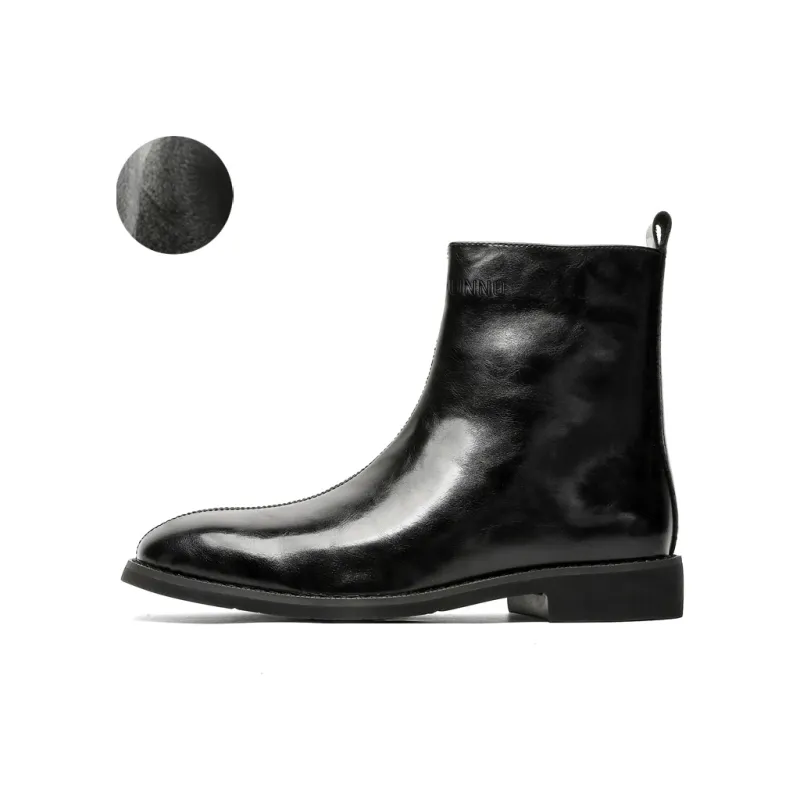 Dunnu Ankle Boots Men Black-6